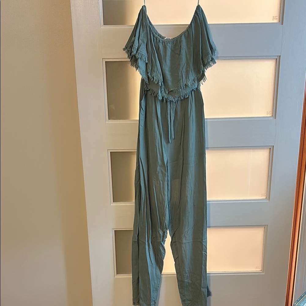 Elegant Blue Jumpsuit